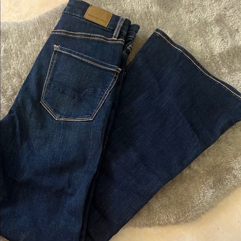American Eagle Outfitters Blue Flare Jeans